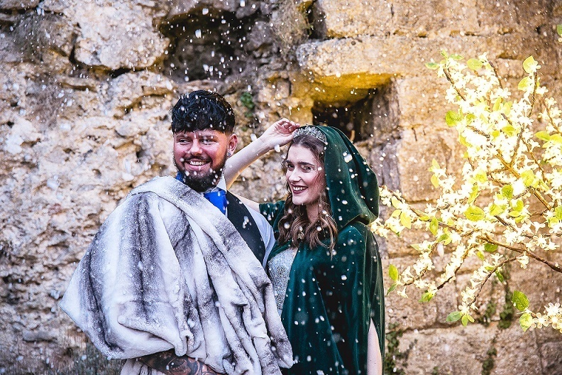 Game of Thrones Inspired Winter Wedding