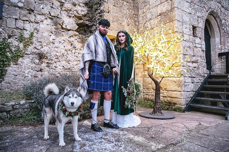 Game of Thrones Inspired Winter Wedding